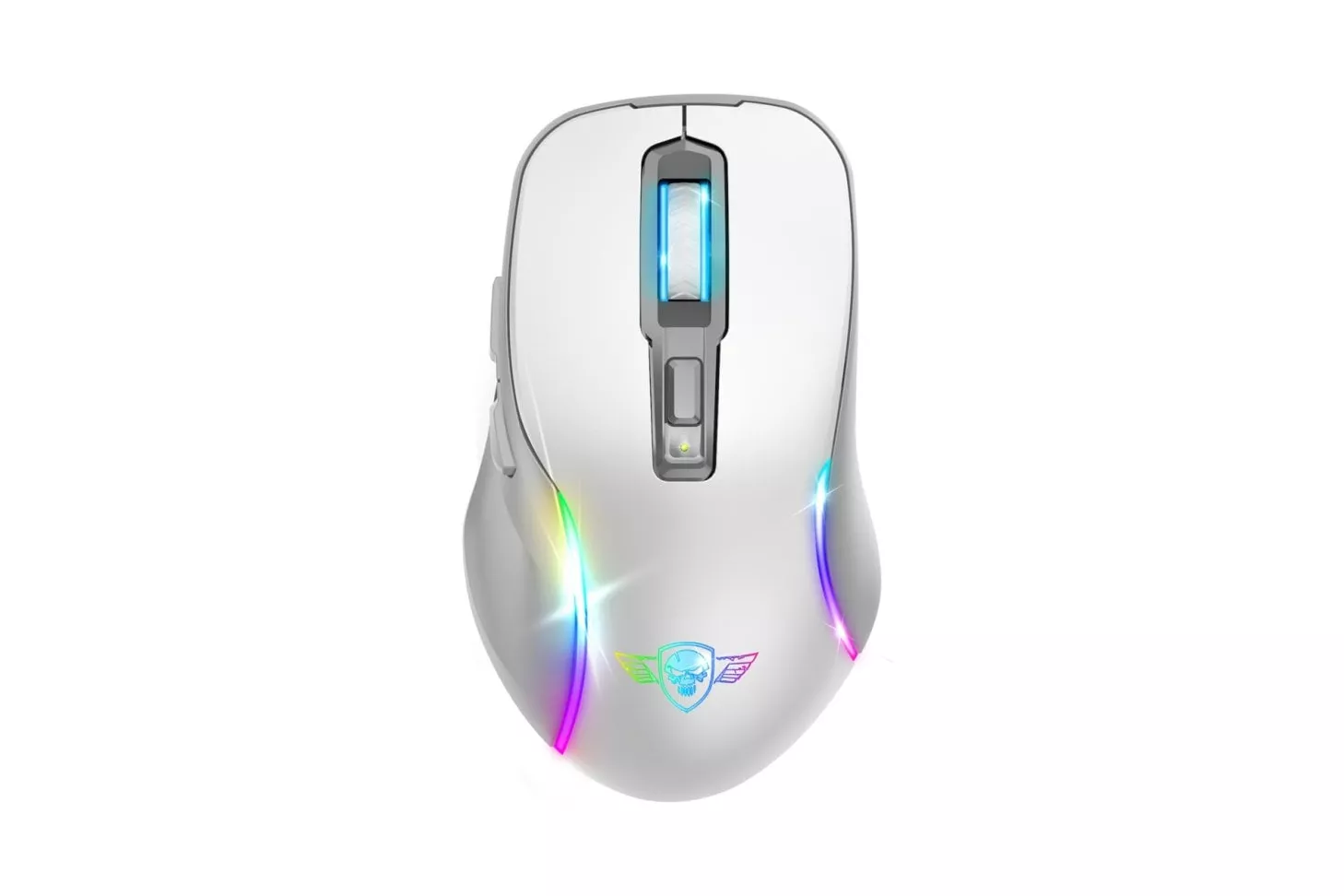 Spirit of Gamer Elite M50 Ratón Gaming Óptico Inalámbrico 8000 DPI Blanco