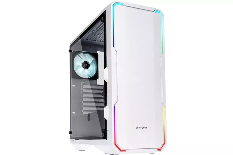 BitFenix Enso Cristal Templado USB 3.0 RGB Blanca