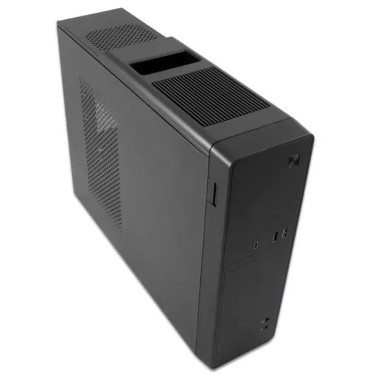 CoolBox T310 Slim MATX USB-C Negra + Fuente de Alimentación 500W