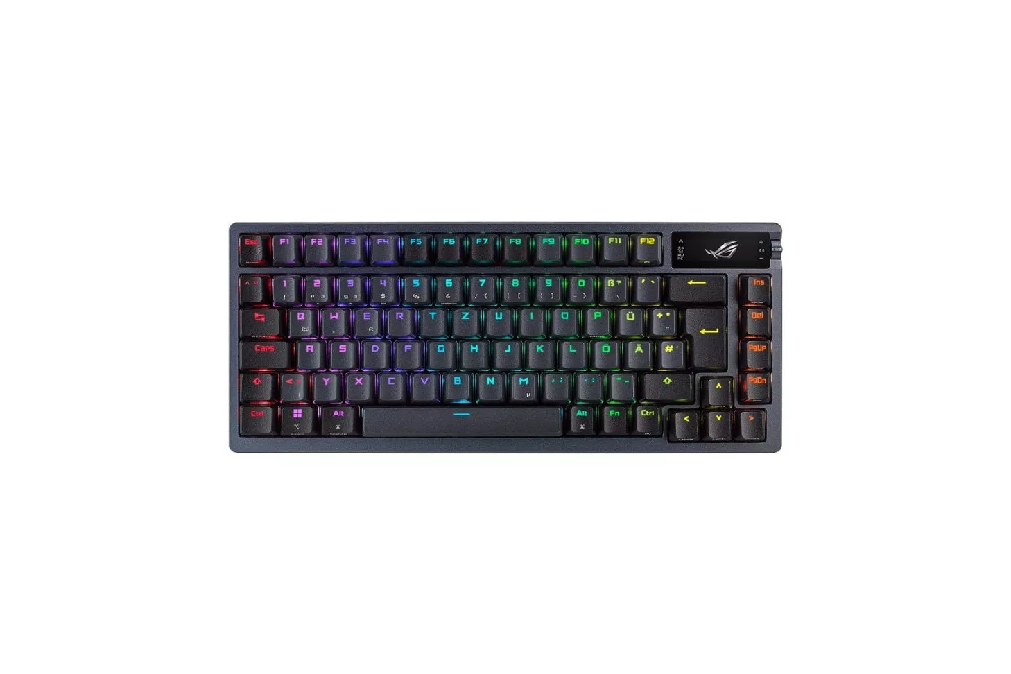 ASUS ROG Azoth Teclado Mecánico Gaming RGB Inalámbrico ROG RX Red QWERTY Español Negro