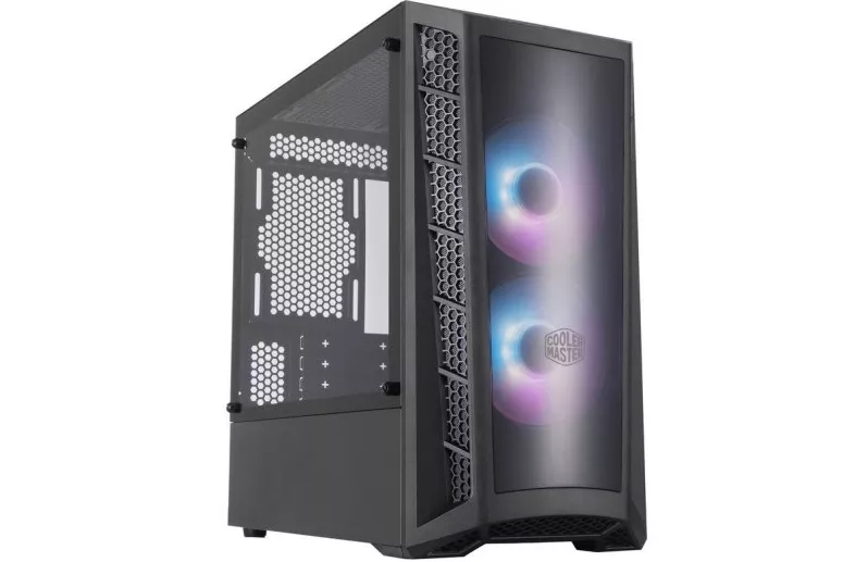 Cooler Master MasterBox MB320L ARGB Cristal Templado Mini Tower USB 3.2 Negra