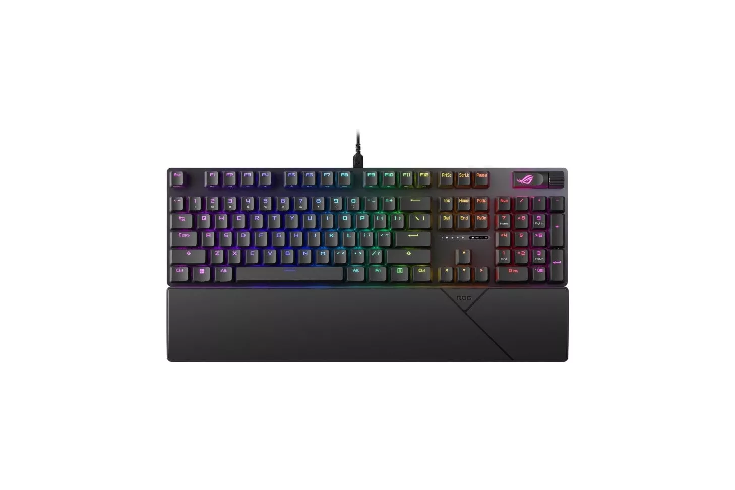 ASUS ROG Strix Scope II RX Teclado Mecánico Gaming Rx Red QWERTY Español Negro