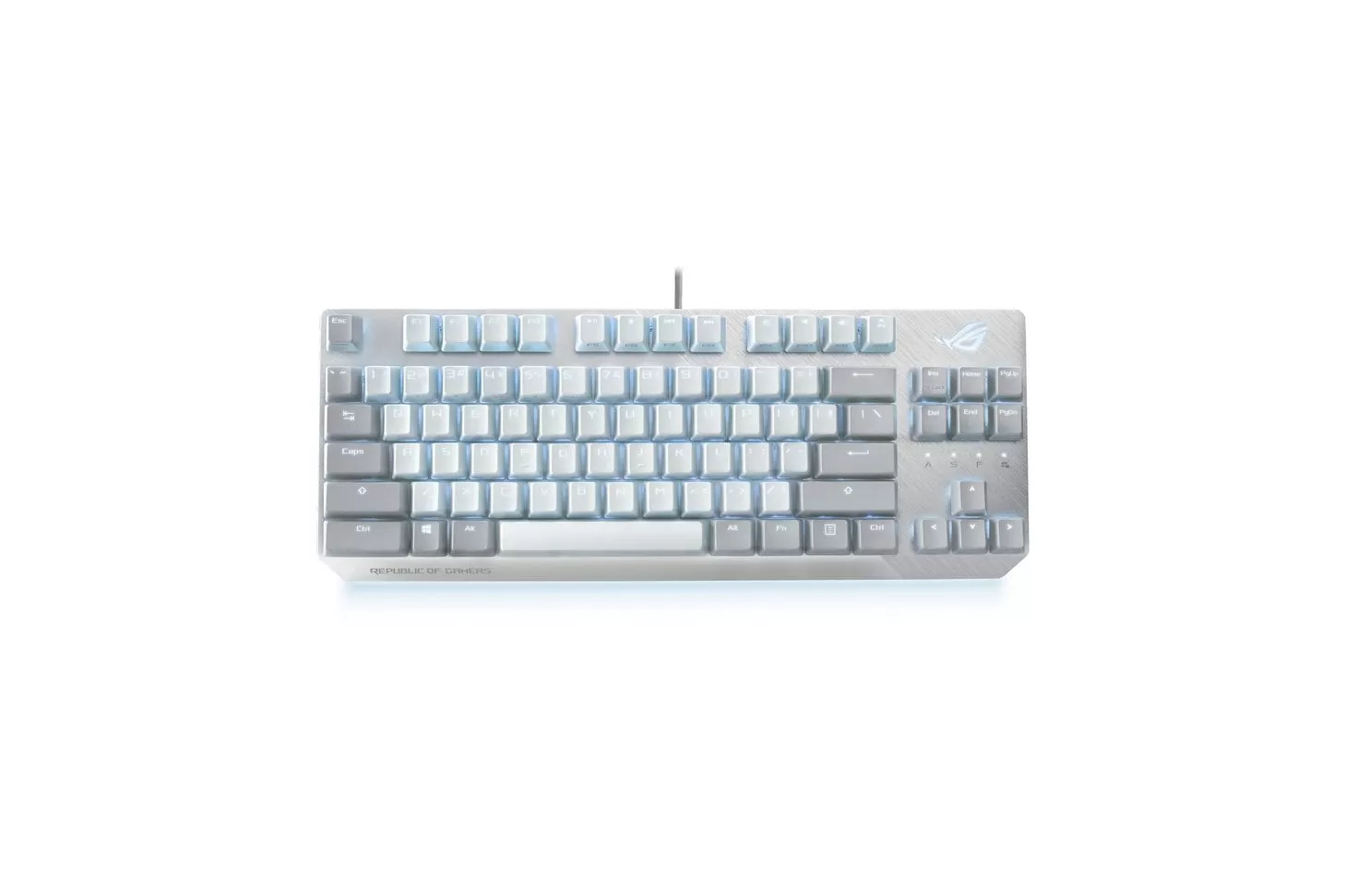 ASUS ROG Strix Scope NX TKL Moonlight White Teclado Mecánico Gaming RGB QWERTY Blanco