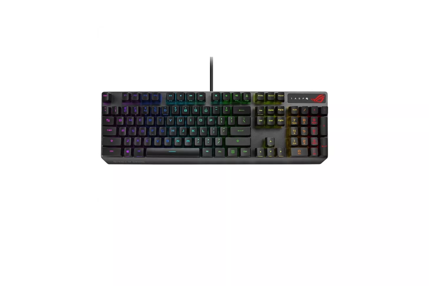 Asus ROG Strix Scope RX Teclado Mecánico Gaming RGB Switch Óptico ROG RX Red QWERTY