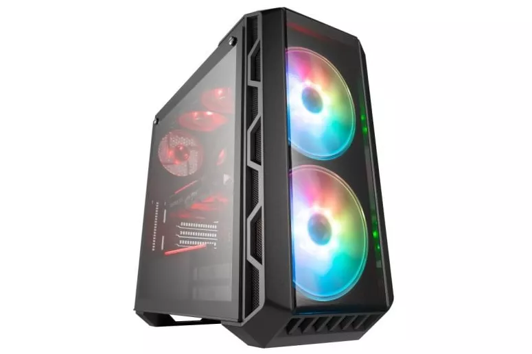 Cooler Master MasterCase H500 ARGB Cristal Templado USB 3.0 Gris Metalizado