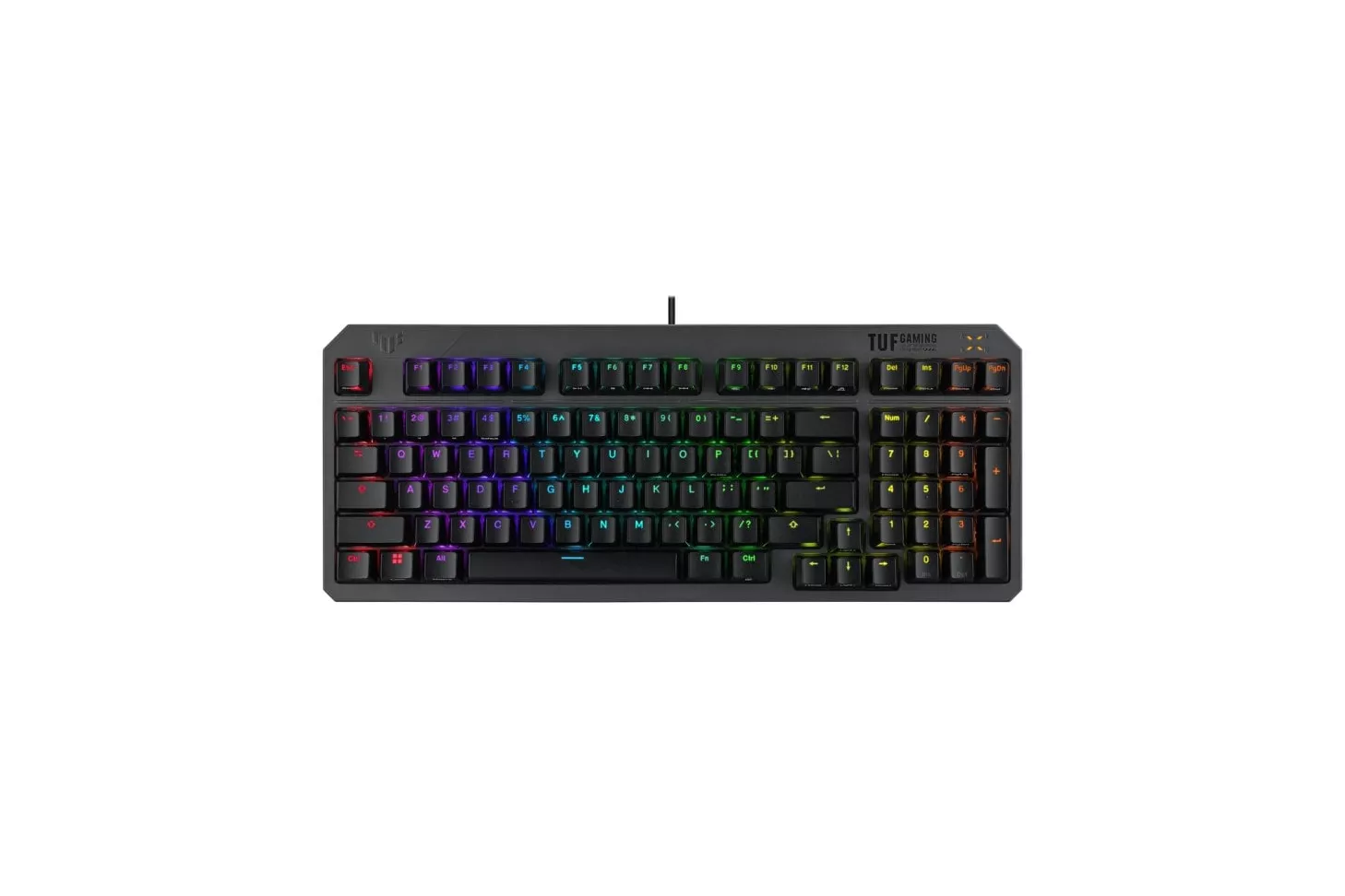 ASUS TUF Gaming K3 Gen II Teclado Mecánico Gaming RGB Switch Opto-Mecánico QWERTY Español Negro