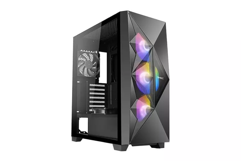 Antec DF800 FLUX Cristal Templado USB 3.2 RGB Negra