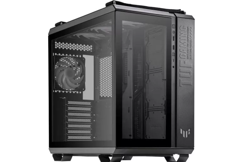 ASUS TUF Gaming GT502 PLUS Midi Tower ATX Doble Cristal Templado USB-C Negra