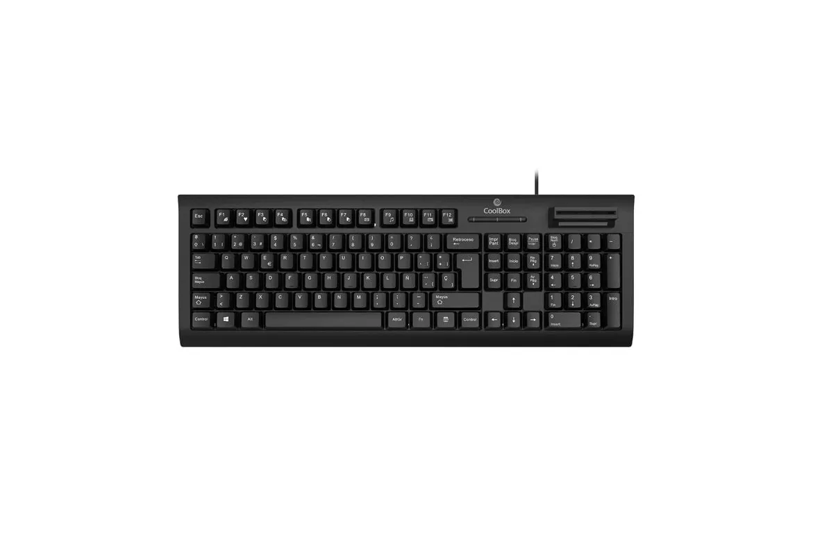 Coolbox Coo-tec03dni Teclado Usb con Lector de DniE