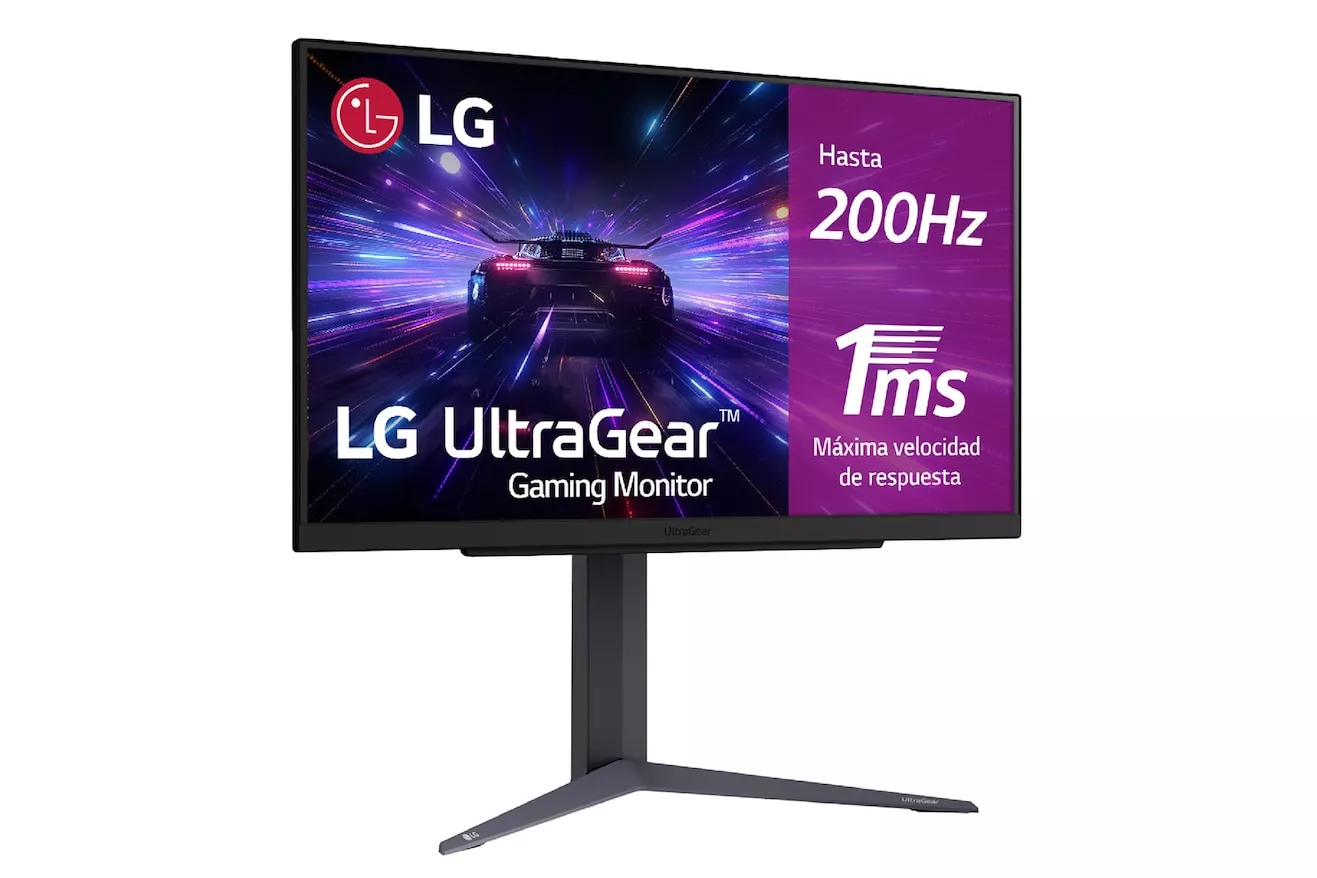 LG - Monitor PC Gaming 68,4 cm (27') LG UltraGear 27GS75Q, hasta 200 Hz, QHD, FreeSync Premium, G-Sync compatible (Reacondicionado grado C).