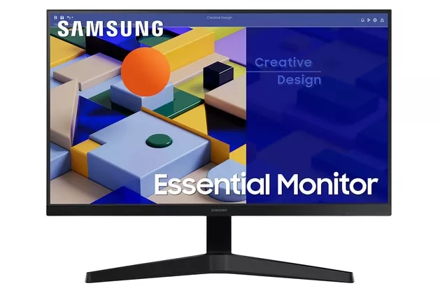 Samsung - Monitor PC 68,5 cm (27') Samsung Essential LS27C310, 75 Hz, Full HD IPS, FreeSync (Reacondicionado grado C).