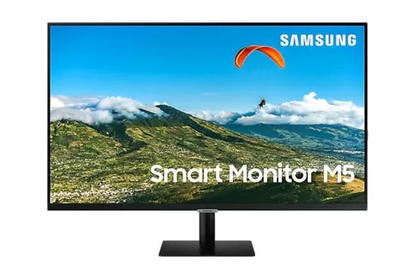 Samsung - Monitor PC 81,2 cm (32') Samsung Smart M5 LS32AM500NRXEN, 60 Hz, Full HD con altavoces (Reacondicionado grado C).