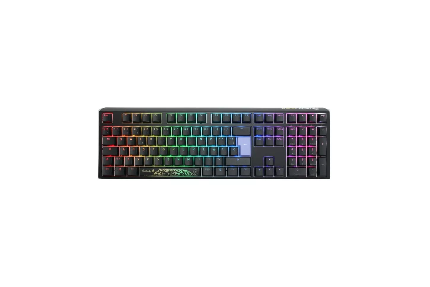 Ducky One 3 Classic Teclado Mecánico Gaming Switch MX Red RGB PBT Negro