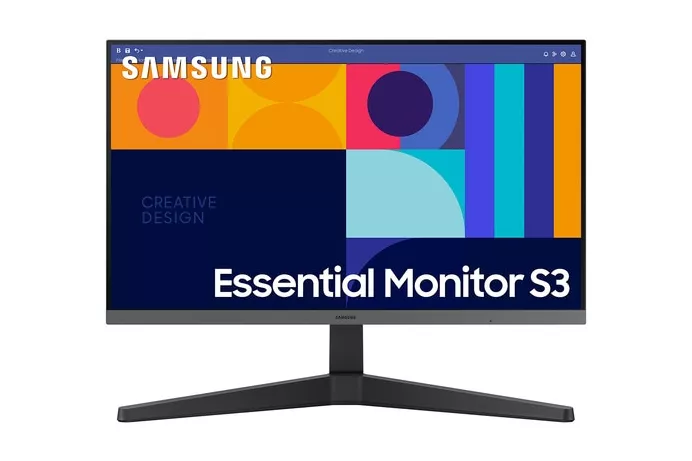 Samsung - Monitor PC 68,5 cm (27') Samsung Essential LS27C330GAUXEN, 100 Hz, Full HD, FreeSync (Reacondicionado grado A).