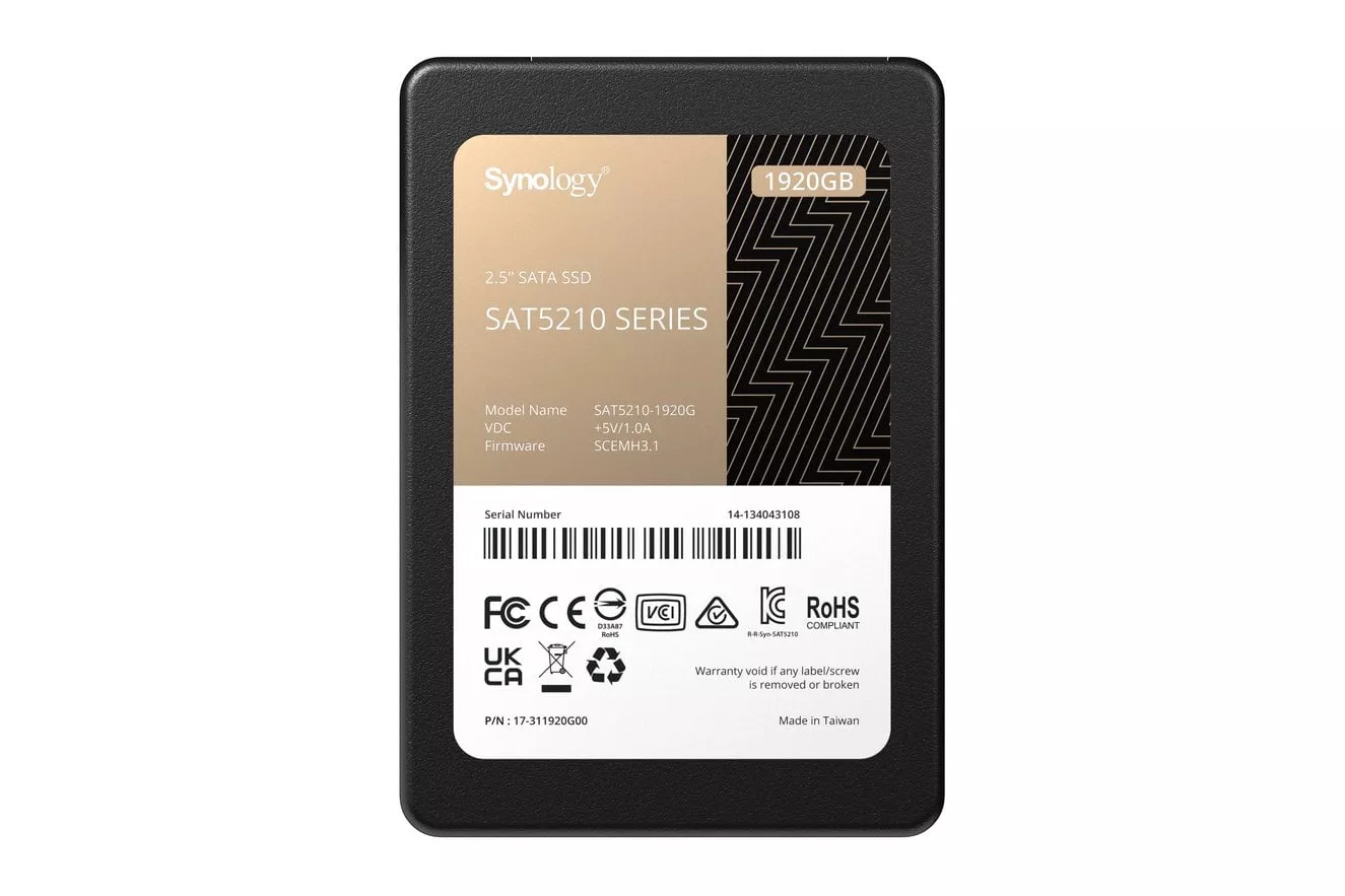 Synology SAT5210-1920G 1.92TB SSD SATA 3