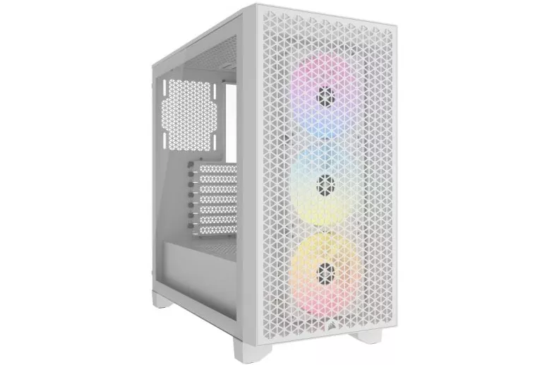 Corsair 3000D RGB AIRFLOW Cristal Templado USB 3.2 Blanca