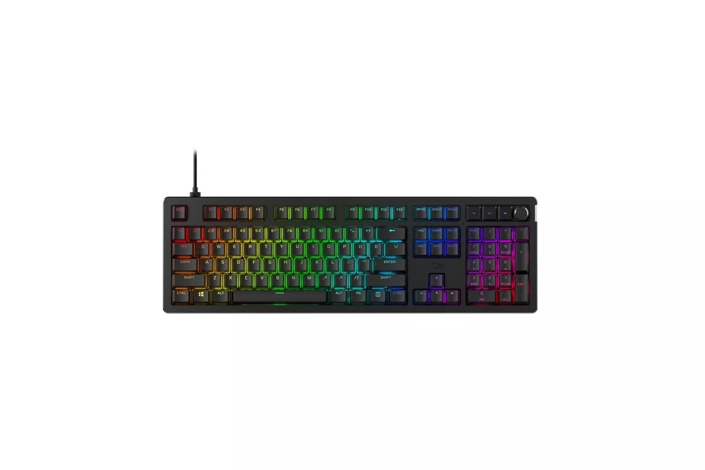 HyperX Alloy Rise Teclado Mecánico Gaming RGB Negro