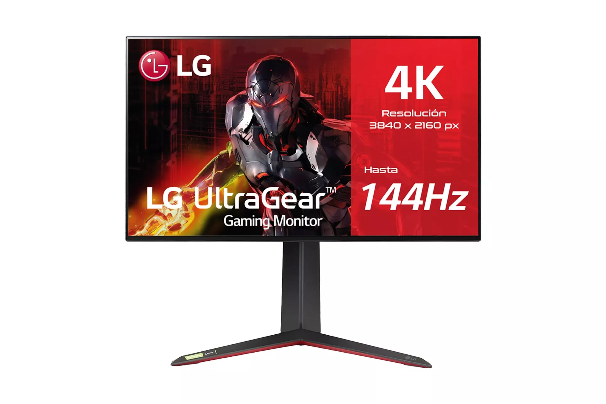 LG - Monitor Pc Gaming 68,4 cm (27') LG UltraGear 27GP95R-B, 144 Hz, UHD 4K, NVIDIA G-Sync Compatible, AMD FreeSync PremiumPro.