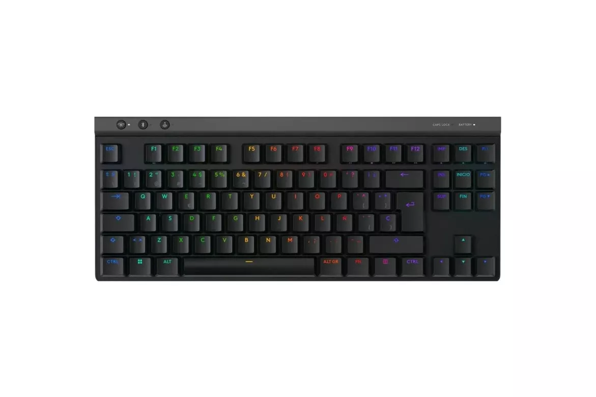 Logitech G515 LIGHTSPEED TKL Teclado Mecánico Gaming Inalámbrico Switch GL Tactile Negro