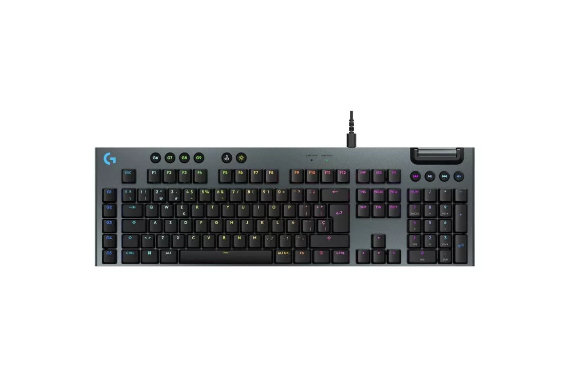 Logitech G915 X Teclado Mecánico Gaming GL Tactile PBT Negro