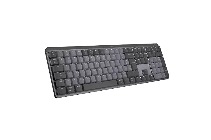 Logitech Master Series MX Mechanical - Clavier - rétroéclairé - sans fil - Bluetooth LE - AZERTY - Français - commutateur : Tactile Silencieux - graphite