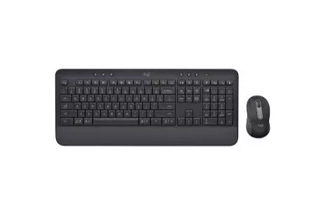 Logitech Signature MK650 Combo for Business - Ensemble clavier et souris - sans fil - Bluetooth LE - QWERTY - International US - graphite