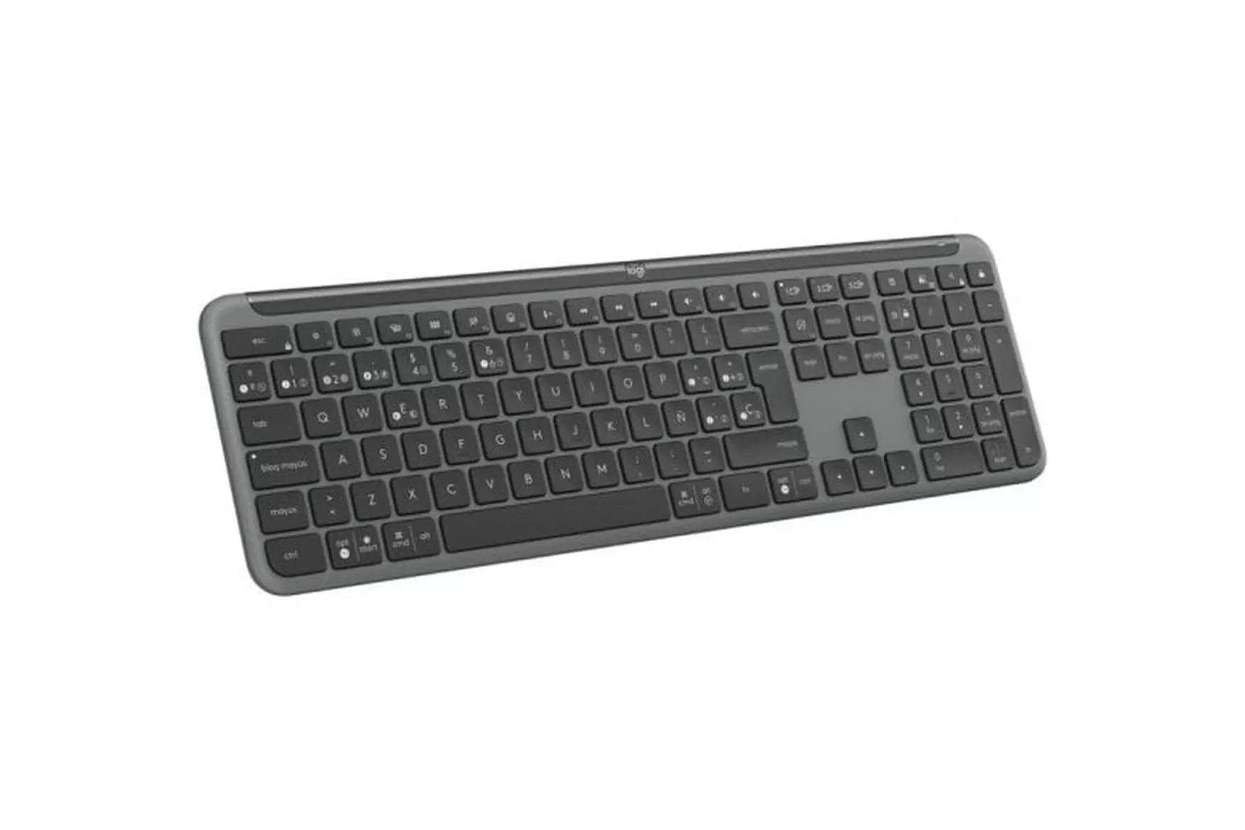 Logitech Signature Slim K950 Teclado Bluetooth con Alternancia Entre Dispositivos Escritura Discreta