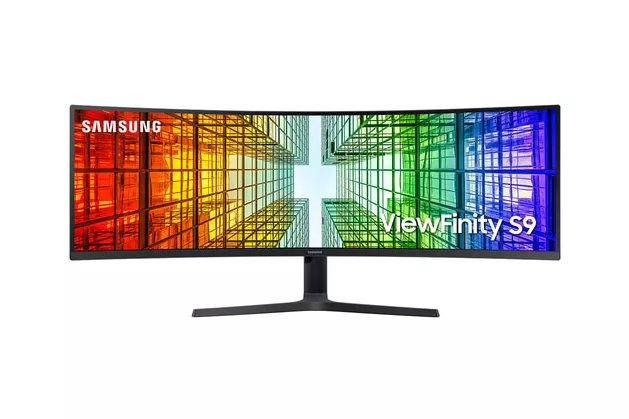 Samsung - Monitor PC curvo 124,4 cm (49') Samsung Viewfinity Super Ultra-panorámico Dual QHD, 60 Hz.