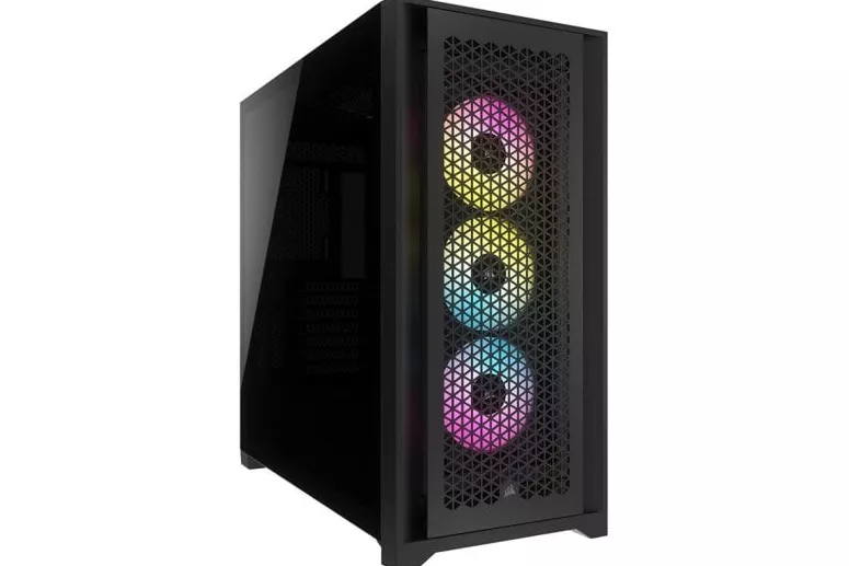 Corsair iCUE 5000D RGB AIRFLOW Cristal Templado USB 3.2 Negra