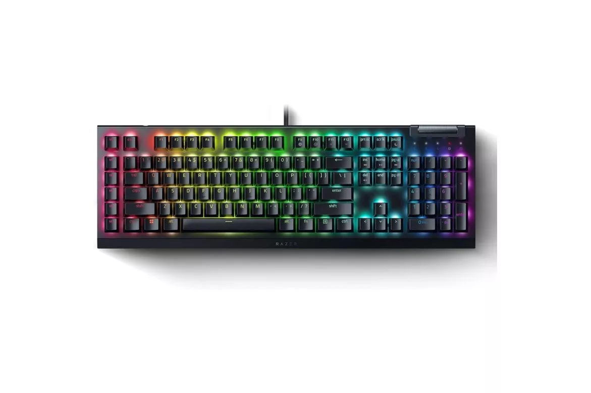 Razer BlackWidow V4 X Teclado Mecánico Gaming con Razer Chroma RGB Yellow Switch