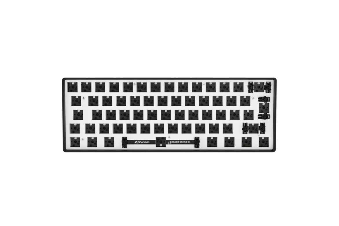 Sharkoon Skiller SGK50 S4 Barebone ISO Black Teclado Gaming Sin Interruptores USB-Tipo C