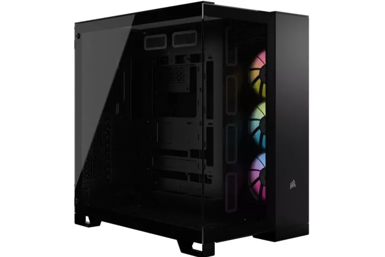 Corsair 6500X RGB Semitorre ATX Doble Cristal Templado USB-C Negra