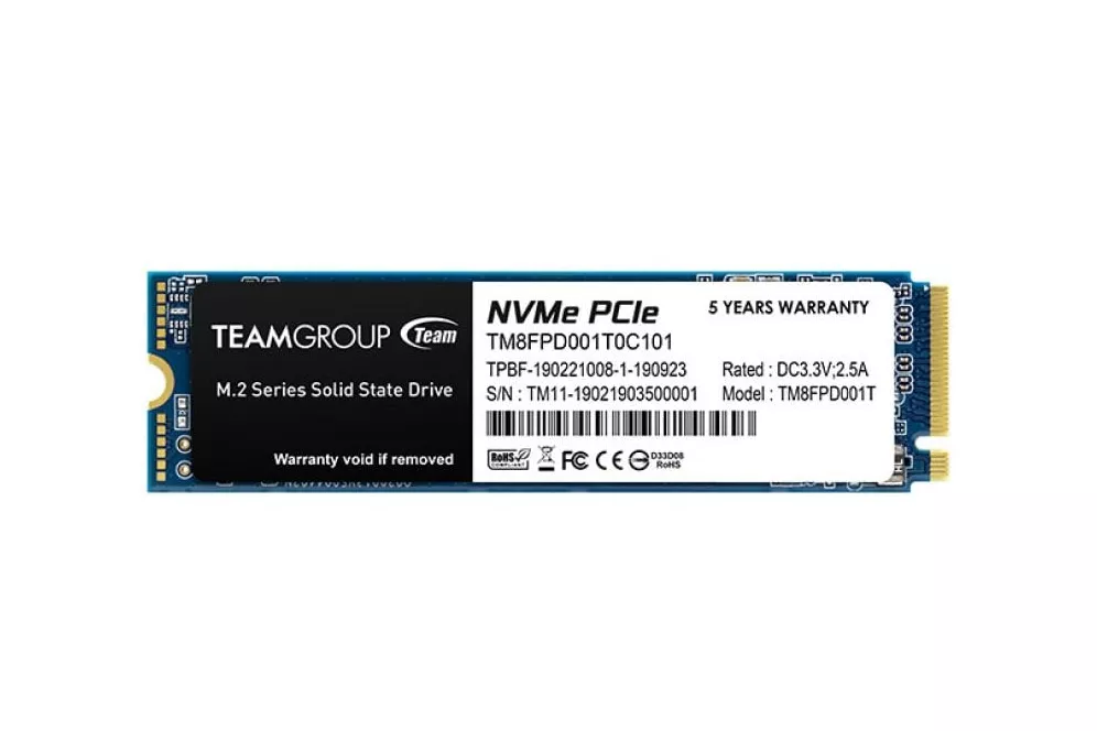 Team Group MP33 PRO 1 TB SSD M.2 PCIe Gen3 x4