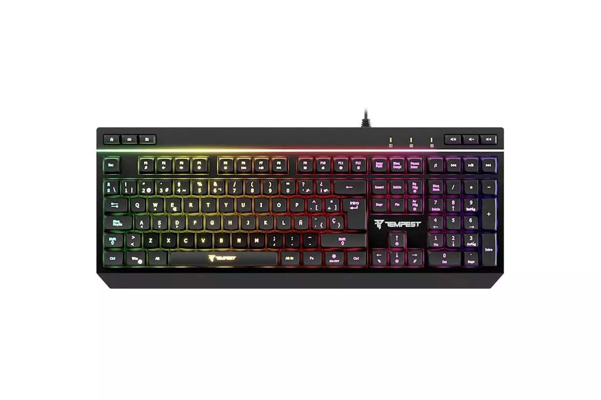 Tempest K9 Nebula Fury RGB Teclado Gaming Retroiluminado