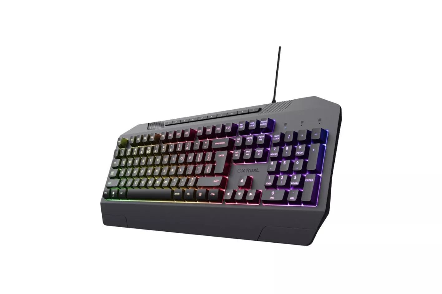 Trust GXT 836 EVOCX Teclado Gaming RGB Negro