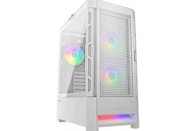 Cougar AirFace RGB Mid Tower Cristal Templado USB 3.0 Blanca