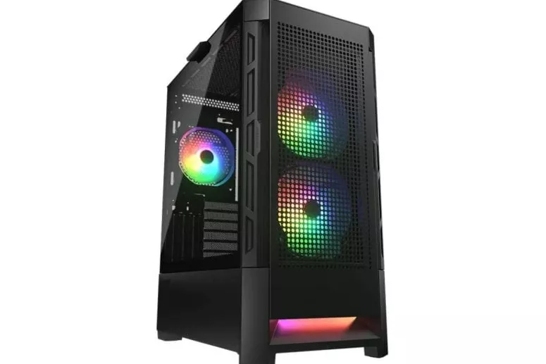 Cougar AirFace RGB Mid Tower Cristal Templado USB 3.0 Negra