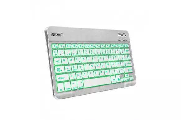 Teclado Bluetooth Subblim Smart Backlit BT Silver