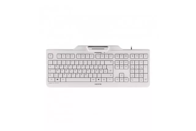 Teclado CHERRY KC 1000 Blanco + Lector DNIE