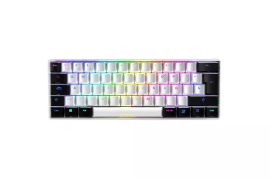 Teclado Gaming SHARKOON SKILLER SGK50 S4 Blanco