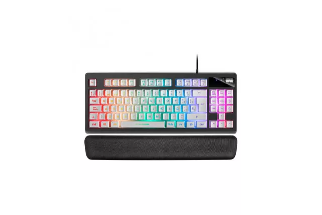 Teclado Mars Gaming MKAX TKL Blanco