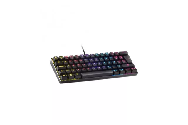 Teclado Mars Gaming MKMINI Negro Switch Azul