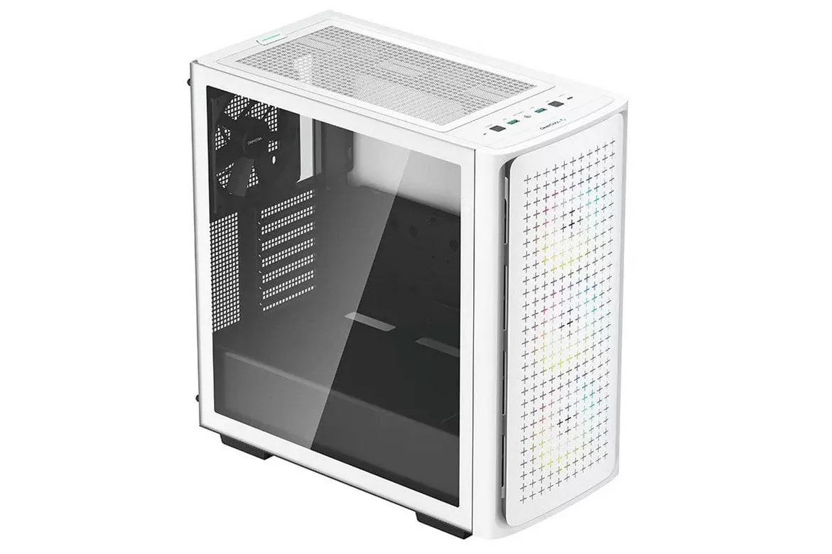 DeepCool CK560 WH Cristal Templado ARGB USB 3.1 Blanca