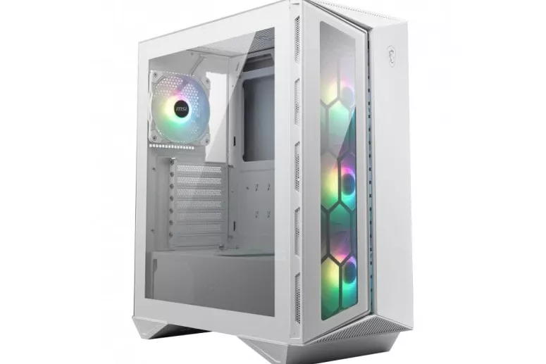 MSI MPG Gungnir 110R Cristal Templado USB 3.0 ARGB Blanco