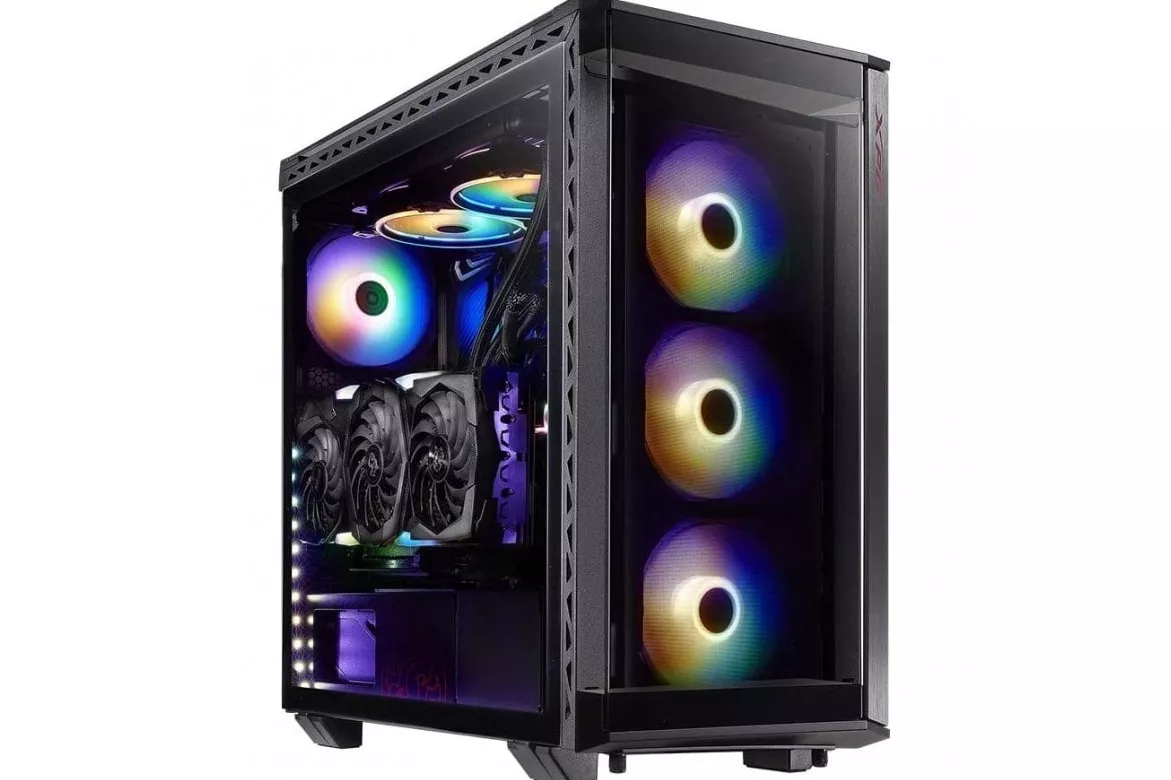 Adata XPG Battlecruiser ARGB Cristal Templado USB-C Negra