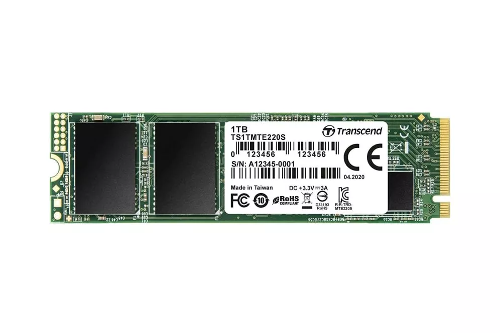 Transcend 220S 1TB SSD M.2 3D NAND NVMe PCIe 3.0