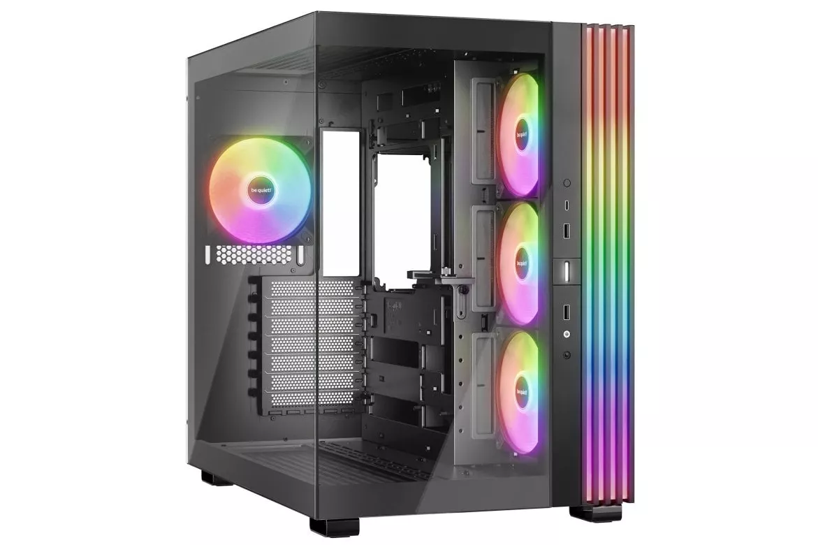 be quiet! LIGHT BASE 600 LX ARGB Midi Tower ATX Doble Cristal Templado USB-C Negra