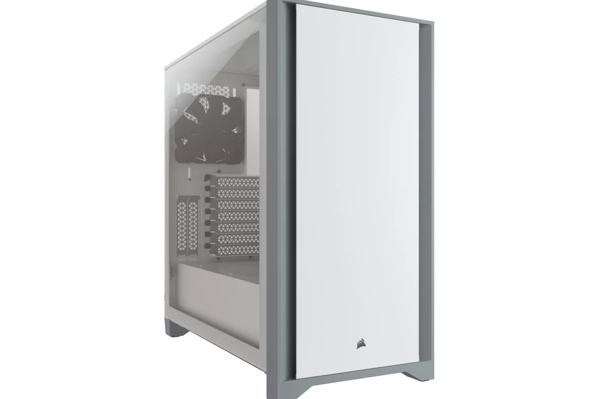 Corsair 4000D Cristal Templado USB 3.0 Blanca