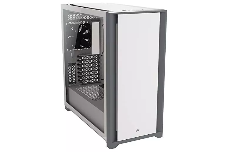 Corsair 5000D Torre ATX Cristal Templado Blanca
