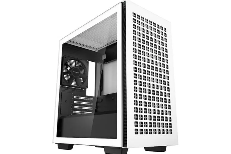 DeepCool CH370 Mini Tower Cristal Templado USB 3.2 Blanca